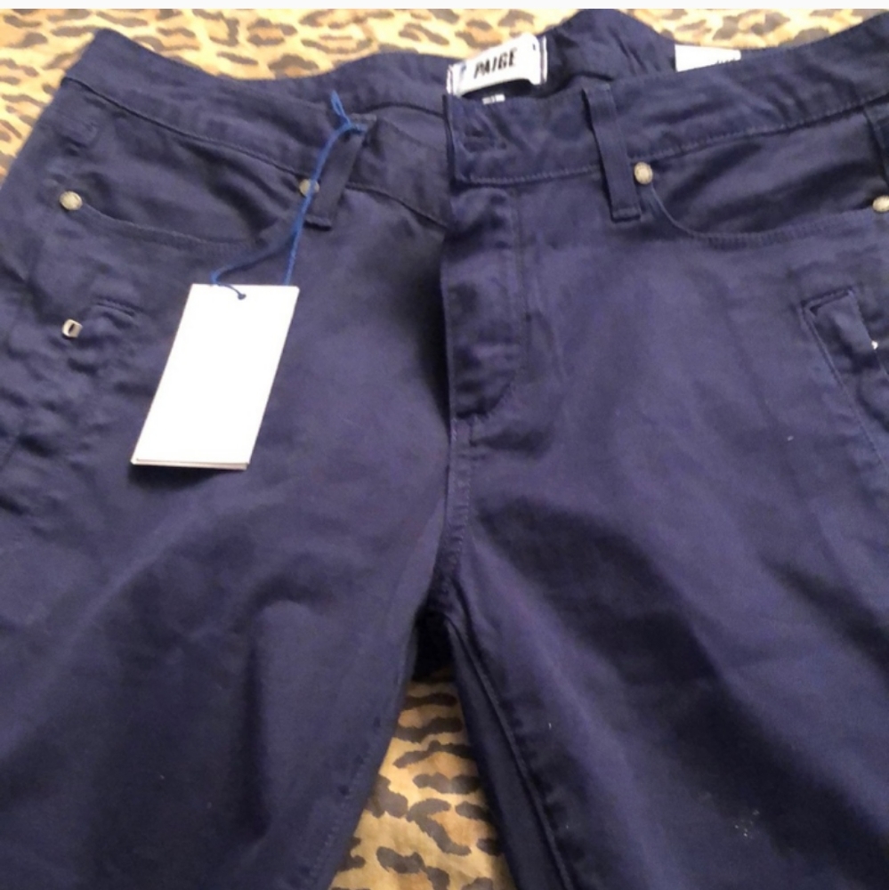 Paige MARLEY Skinny Zip moto pants, 31 - Picture 14 of 14